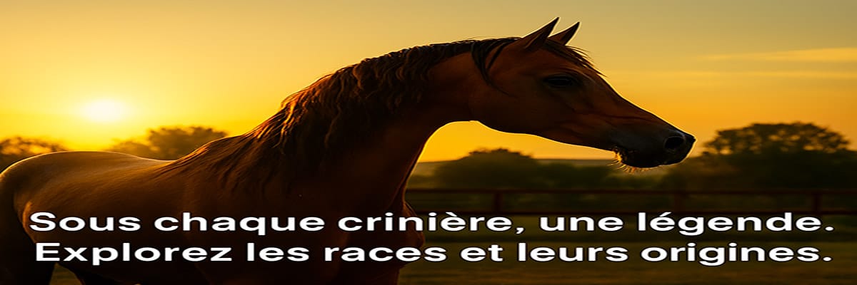 Pur-sang arabe au coucher du soleil - snopet guide chevaux