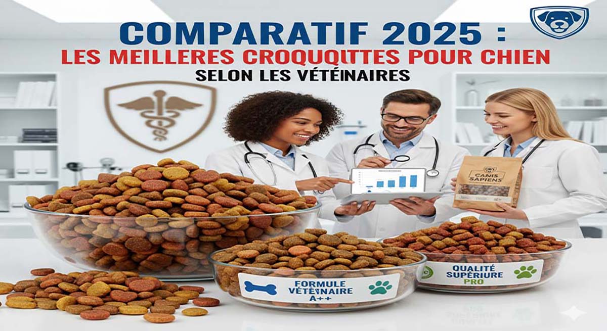 ingénieurs qui teste des croquettes