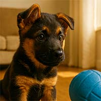 Chiot tempérament
