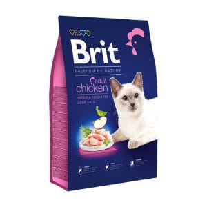 Sac Brit Premium Adult Poulet — croquettes naturelles pour chats adultes