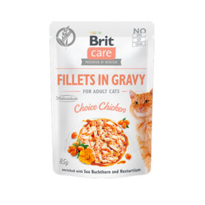 Brit Care Cat Choice Chicken 85g filets de poulet en jus