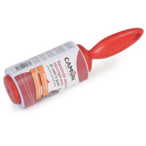 Brosse adhésive Camon anti poils chien et chat 60 feuilles