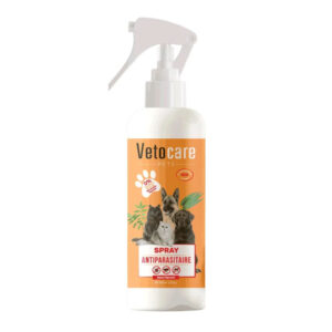 Spray antiparasitaire naturel VETOCARE pour chat et chien 200ml