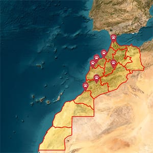 carte maroc