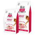 croquette Brit Care Cat, sans céréales, soutien aux activités pour adultes