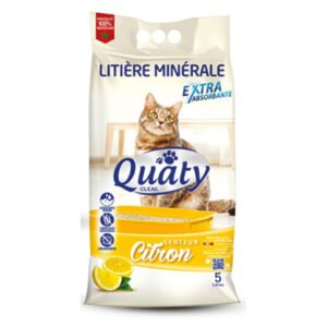 Litière Minérale pour chat "Senteur Citron"